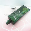 D40 oval plastic cosmetic packaging tube with plating cap